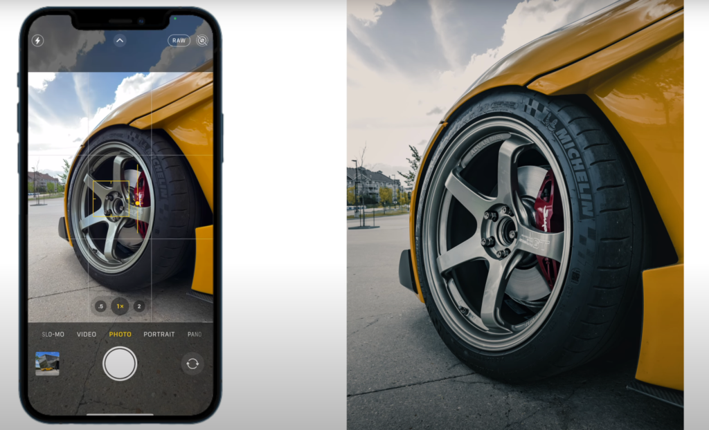 Best composition for car photography