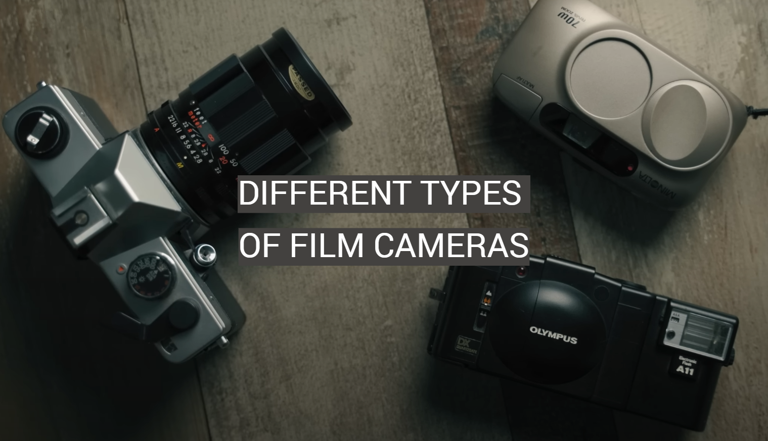 Different Types Of Film Cameras FotoProfy Different Types Of Film Cameras FotoProfy