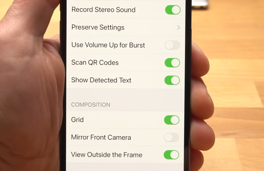 What to avoid when using zoom on an iPhone Camera?